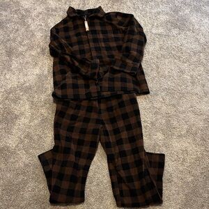 Skims plaid pajamas